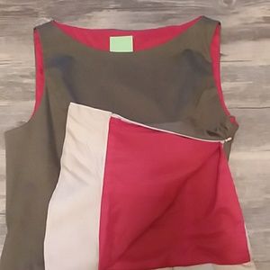 Loft peplum style top